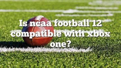 Is ncaa football 12 compatible with xbox one?
