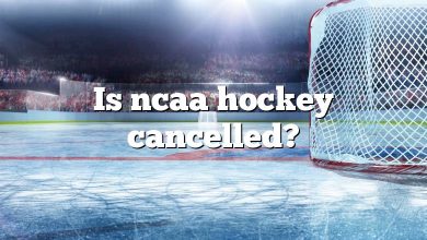 Is ncaa hockey cancelled?