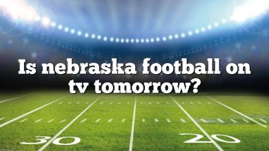 Is nebraska football on tv tomorrow?