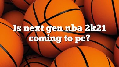 Is next gen nba 2k21 coming to pc?