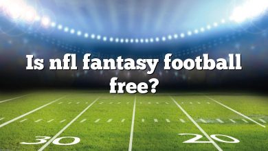 Is nfl fantasy football free?
