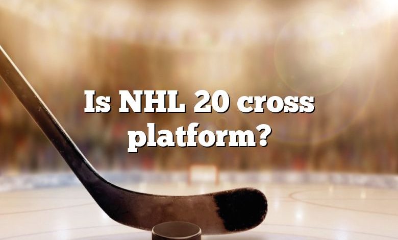 Is NHL 20 cross platform?
