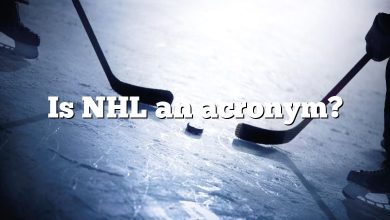 Is NHL an acronym?