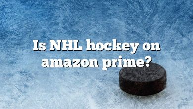 Is NHL hockey on amazon prime?