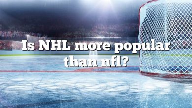 Is NHL more popular than nfl?
