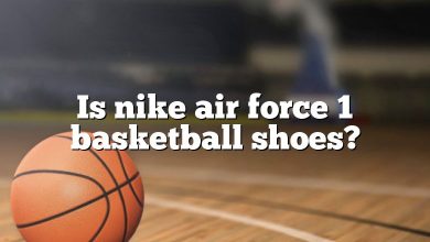 Is nike air force 1 basketball shoes?