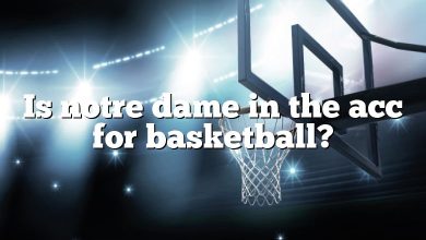 Is notre dame in the acc for basketball?