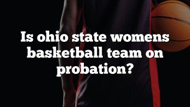 Is ohio state womens basketball team on probation?