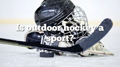 Is outdoor hockey a sport?