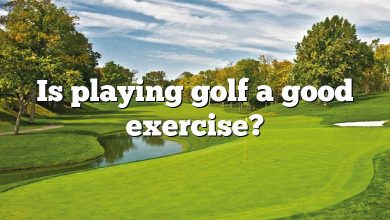 Is playing golf a good exercise?