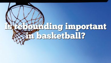 Is rebounding important in basketball?