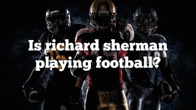 Is richard sherman playing football?