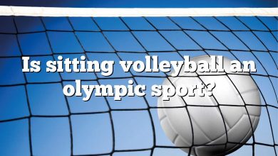 Is sitting volleyball an olympic sport?