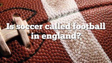 Is soccer called football in england?