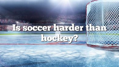 Is soccer harder than hockey?