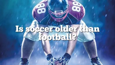 Is soccer older than football?