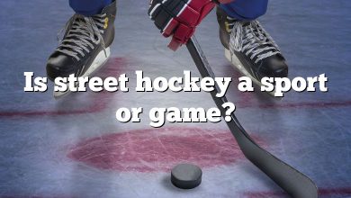 Is street hockey a sport or game?