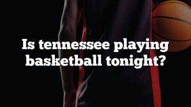 Is tennessee playing basketball tonight?