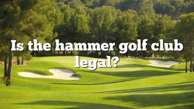 Is the hammer golf club legal?