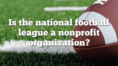Is the national football league a nonprofit organization?
