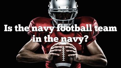 Is the navy football team in the navy?