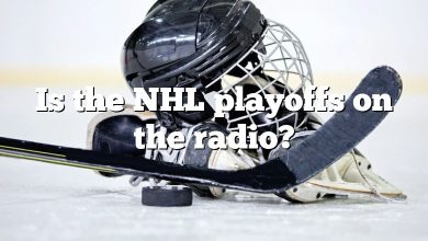 Is the NHL playoffs on the radio?