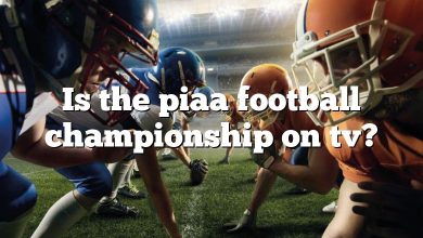 Is the piaa football championship on tv?
