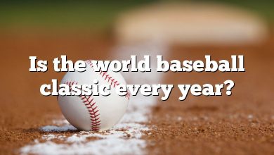 Is the world baseball classic every year?