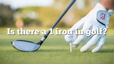 Is there a 1 iron in golf?