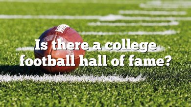 Is there a college football hall of fame?