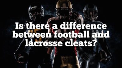 Is there a difference between football and lacrosse cleats?