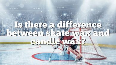 Is there a difference between skate wax and candle wax?