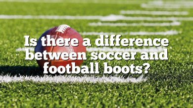 Is there a difference between soccer and football boots?