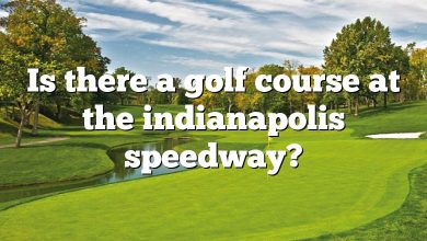 Is there a golf course at the indianapolis speedway?