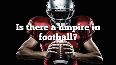 Is there a umpire in football?