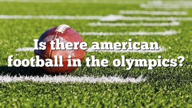 Is there american football in the olympics?