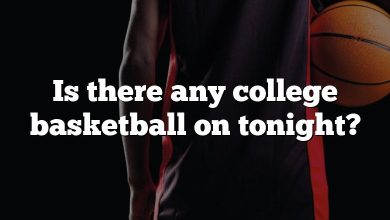 Is there any college basketball on tonight?