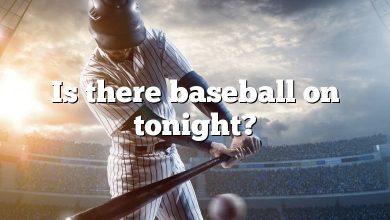 Is there baseball on tonight?