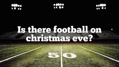 Is there football on christmas eve?