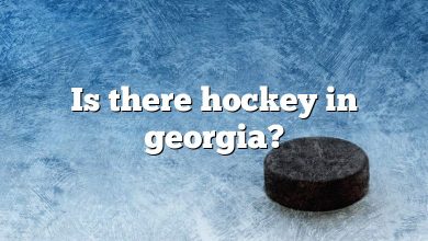 Is there hockey in georgia?