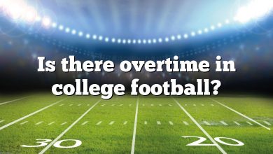 Is there overtime in college football?