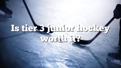 Is tier 3 junior hockey worth it?