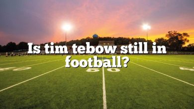 Is tim tebow still in football?