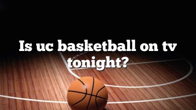 Is uc basketball on tv tonight?