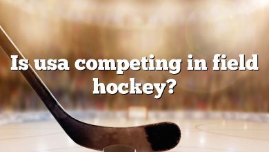 Is usa competing in field hockey?