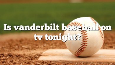 Is vanderbilt baseball on tv tonight?