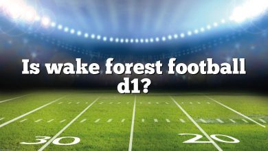 Is wake forest football d1?