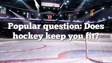 Popular question: Does hockey keep you fit?