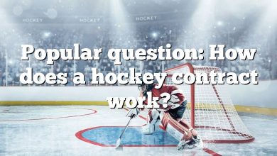 Popular question: How does a hockey contract work?