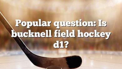 Popular question: Is bucknell field hockey d1?